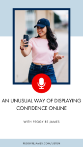 An Unusual Way of Displaying Confidence Online