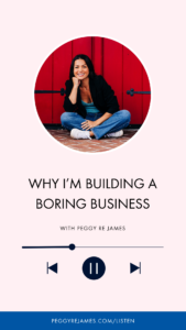 Why I’m building a boring business