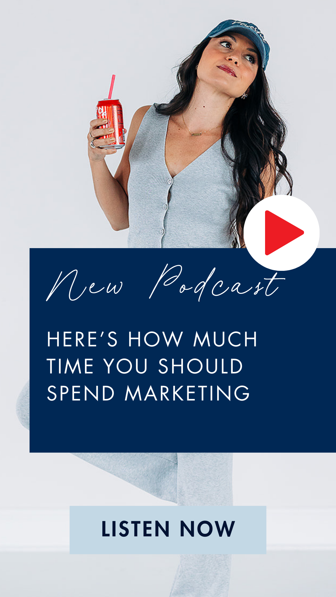 New Podcast Here’s how much time you should spend marketing